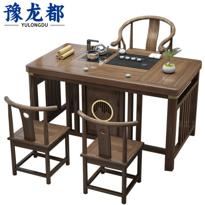 豫龙都 茶台桌椅 1.2m 套