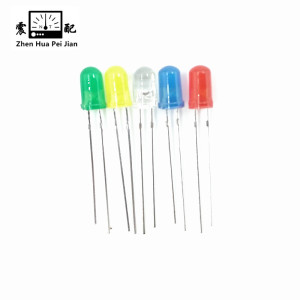 震配 发光二极管 3mm-5mm 红/蓝/白/黄/绿 (拍货直径颜色备注) 只