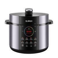 苏泊尔5L双胆电压力锅SY-50YC588微电脑操控矩阵蜂窝内胆手动排气预约功能家用2-4人