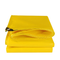 围盛 pvc防雨布油布篷布 黄色 平方米