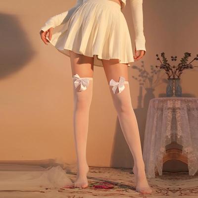 九里晴川蝴蝶黑白丝袜性感调情透视长筒多穿ins女用成人用品