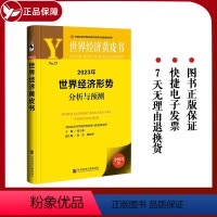 [正版]2023年世界经济形势分析与预测 世界经济黄皮书 世界及各国经济概况论述介绍书籍 社会科学文献出版社