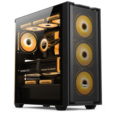 靓机人LJR-003Ultra9处理器 285K 64G DDR5*16 2T RTX5090D*2 全塔式工作站