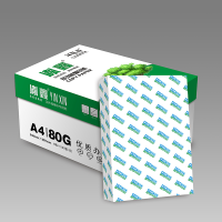 宣皇 绿胤鑫a4打印纸80g复印纸500张/包办公专用纸学生用纸草稿打印用纸 绿胤鑫A4 80G 8包/箱