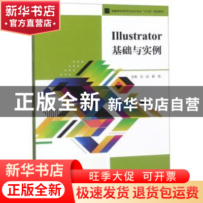 正版 Illustrator基础与实例 关淼,解艳主编 江苏大学出版社 978