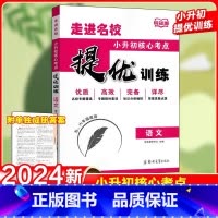 小升初-语文[通用版] [正版]2024走进名校小升初语文数学核心考点提优训练小学升初中文言文五六年级专项练冲刺名校小升