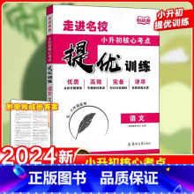小升初-语文[通用版] [正版]2024走进名校小升初语文数学核心考点提优训练小学升初中文言文五六年级专项练冲刺名校小升
