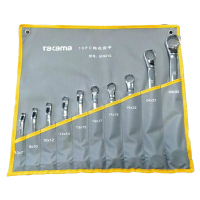 高松takama 镜面梅花扳手5.5*7mm-30*32mm套装10件609210 1套