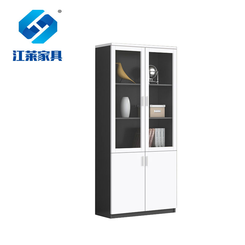 江莱木质两门文件柜800*400*2000mm/JL-W37/组