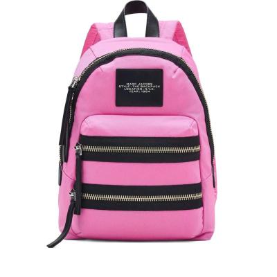 MARC JACOBS/莫杰轻便尼龙女士中号背包收纳通勤时尚休闲双肩包