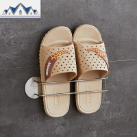 浴室拖鞋架壁挂免打孔卫生间收纳置物架鞋架放鞋鞋子挂架鞋托 三维工匠