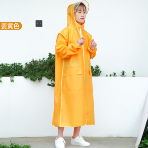 [补贴10%]雨衣女长款全身时尚防护透明电动车电瓶自行车骑行男成人单人雨披
