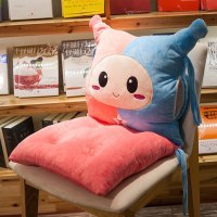 美帮汇凳子椅子垫子坐垫靠垫一体学生椅垫屁股垫办公室教室冬季毛绒女男