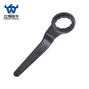 立伟铁牛单头梅花扳手36mm/把