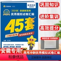 历史 安徽省 [正版]2024新金考卷模拟试卷汇编45套历史安徽高考复习模拟卷提分必刷卷名校真题卷必刷题高三一轮二轮三轮