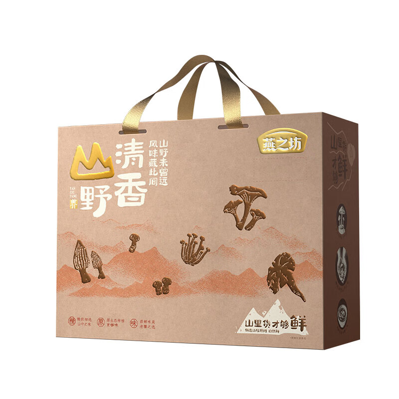 燕之坊 清香山野六福礼盒641g