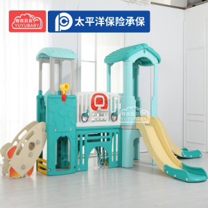 有优贝贝(YUYUBABY)儿童滑梯小神童淘气堡滑滑梯组合游乐园城堡大型室内宝宝游乐场