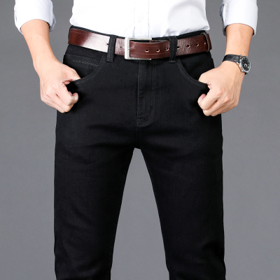 老爷车(laoyeche)夏季薄款牛仔裤男宽松直筒男裤青年春夏季休闲男士长裤新款大码牛仔裤男男装裤子男士牛仔裤