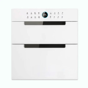 欧派消毒柜嵌入式厨房家用三层大容量上下分层高温紫外线烘干一体机消毒碗柜2361