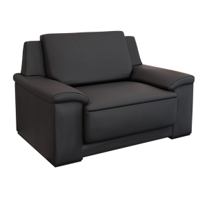 慧采云 办公家具商务沙发现代简约办公皮艺沙发接待室洽谈沙发单人位皮沙发 沙发 单人位