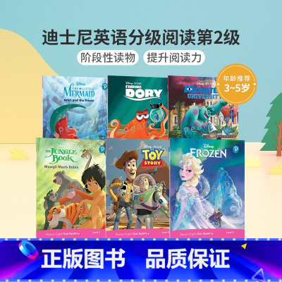 [正版]英文原版进口 Disney Kids Readers level 2 迪士尼英语分级阅读第2级 3-5岁宝宝英语