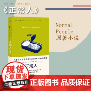 正版 正常人 上海译文 萨莉鲁尼 同名热播美剧NormalPeople普通人原著 聊天记录作者90后女作家萨莉鲁尼代表作