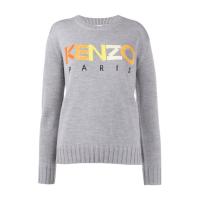 高田贤三(Kenzo)女士运动套衫圆领长袖刺绣徽标休闲百搭套头卫衣