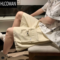 HLCOMAN工装短裤男夏季ins潮牌日系潮流宽松大裤衩高街嘻哈休闲五分中裤