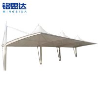 铭思达膜结构遮阳雨棚定制平方米