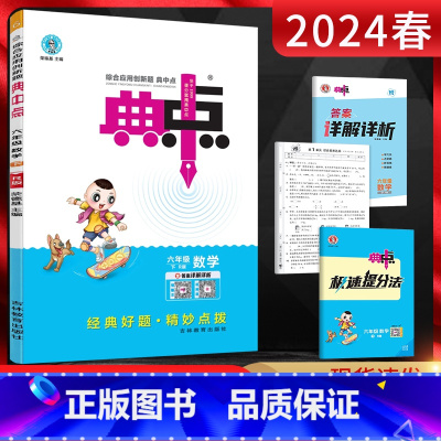 数学 六年级下 [正版]2024春荣德基典中点六年级数学下册人教版RJ小学典点6年级数学下同步课时作业本六年级辅导资料练