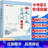 中考文言文古诗词一本通 全国通用 [正版]2024新版中考文言文古诗词一本通初中文言文全解完全解读七7八九9年级上册下册