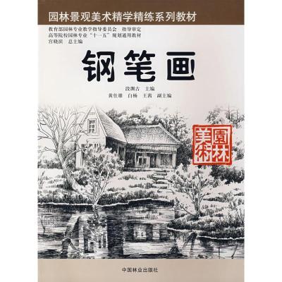 正版新书]钢笔画:园林景观美术精学精练系列教材段渊古 主编97