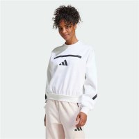 adidas阿迪达斯女子新款圆领保暖防风运动套头卫衣JI7554 ZP