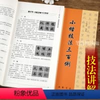 [正版]小楷技法三百例 于魁荣编毛笔小楷入门执笔运笔讲解偏旁部首讲解成人学生小楷书法练习字帖讲解 中国书店