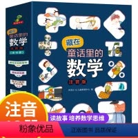 藏在童话里的数学[注音版] [正版]数学绘本一年级注音版 藏在童话里的数学 二年级下 上册下册小学数学故事课外书必读阅读