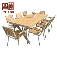 翼澜 户外桌椅 8椅 套