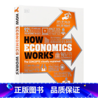 [正版]DK出品 经济学如何工作概念的可视化解释 英文原版 How Economics Works: The Conc