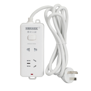 赛时工控SHSSGK SKSC8-10722一位5孔一位2孔 1.8米移动式排插(单位:个)白