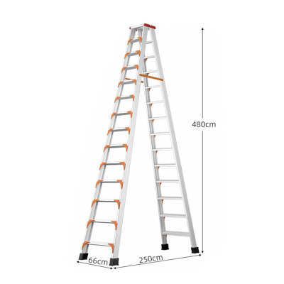 鑫睿辉 人字梯铝梯子 加厚5米 台