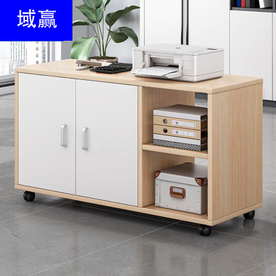 域赢移动小柜子落地式办公柜资料柜办公室工位文件柜90*30*58cm