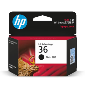惠普HP 36原装墨盒 黑色高容量打印耗材 精准出墨稳定输出 适用于多款打印机 长效耐用设计