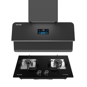 美菱烟灶套装MAX系列超薄壁吸变频油烟机BDG3+燃气灶552G天然气 免安装费