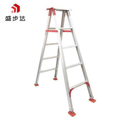 盛步达加厚铝合金人字梯 3.3m含顶11步SD-LRZ33个