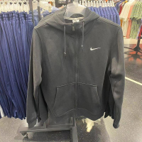 NIKE/耐克连帽外套运动休闲加绒保暖针织男装夹克623451-010 D