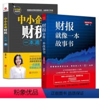 [正版]2册 财报就像一本故事书+中小企业财税一本通 书籍