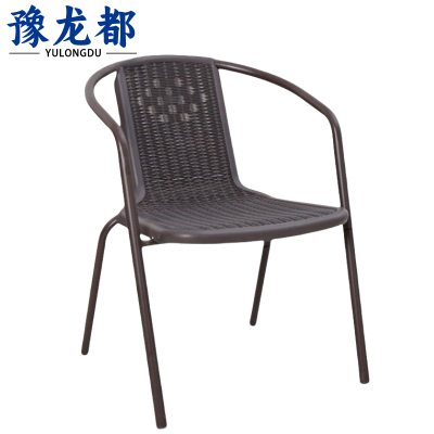 豫龙都户外椅棕色把