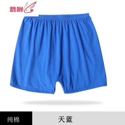男士内裤中老年人宽松加肥加大码平角裤老头老人四角裤头爸爸费琳