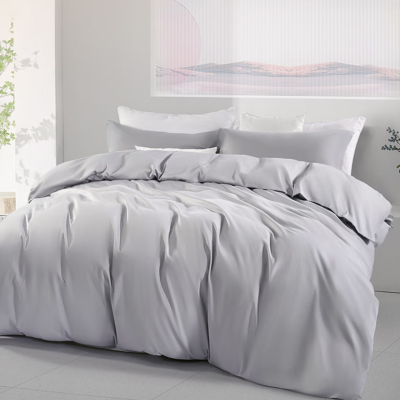 水星家纺床上用品全棉四件套 60S 雾海谣 床单款