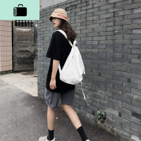 书包女韩版高中ins风街拍原宿ulzzng学生校园背包chic百搭双肩包NEW LAKE