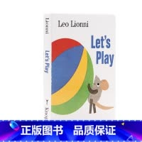 [正版]一起玩吧 Let's Play 英文原版 四度凯迪克奖得主儿童启蒙纸板书 Leo Lionni 李欧李奥尼经